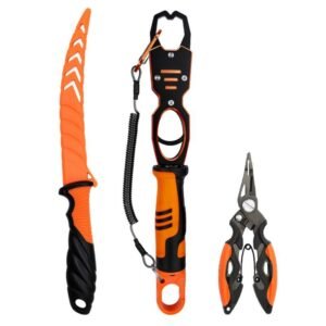 Fishing knife combination multifunctional fish catcher aluminum alloy with scale fish control set